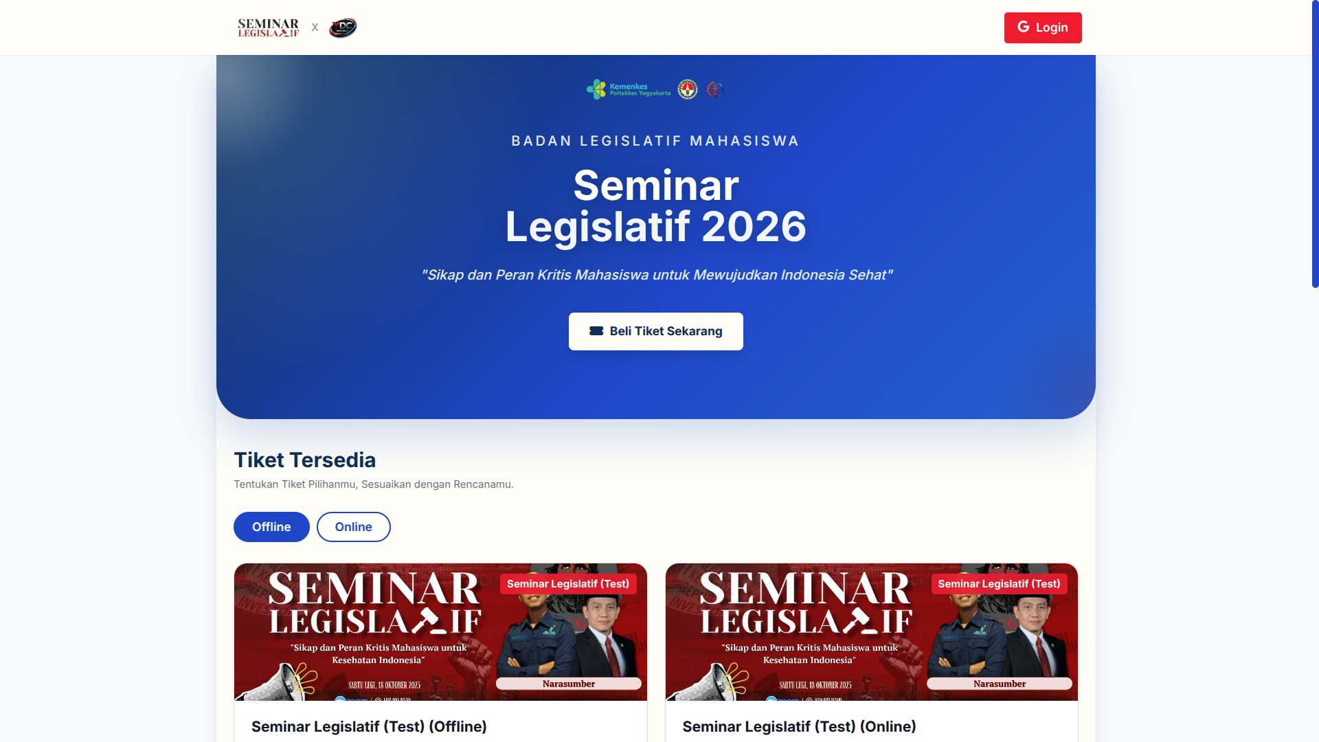 Ticketing Semleg
